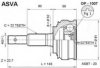 OPEL 26002253 Joint Kit, drive shaft